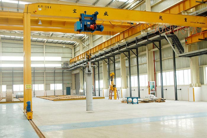 MHB semi-gantry crane